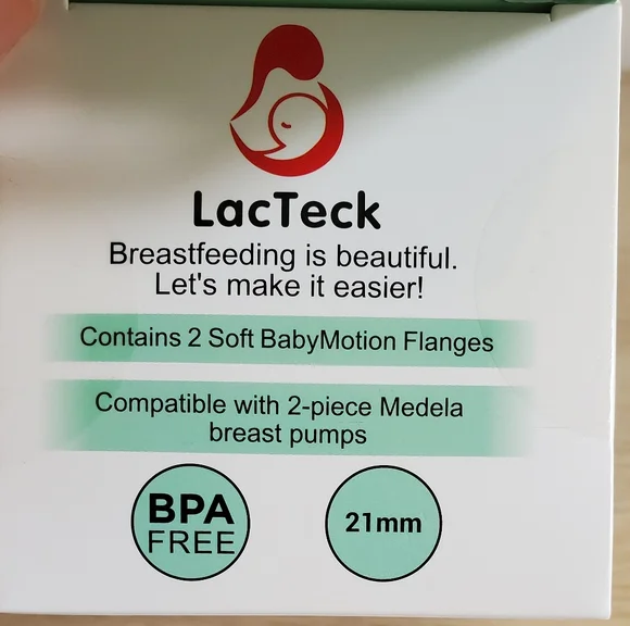 BabyMotion Flange - Soft and Comfortable White - Picture 2 of 3